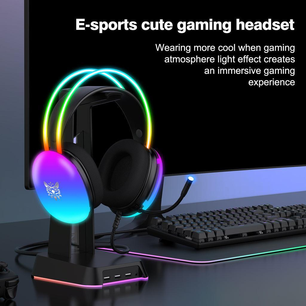 هدست گیمینگ اونیکوما مدل X25 RGB هدست گیمینگ اونیکوما مدل X25 RGB