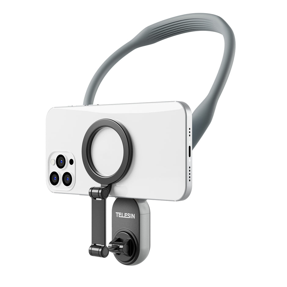 نگهدارنده گوشی موبایل تلسین مدل magnetic neck holder نگهدارنده گوشی موبایل تلسین مدل magnetic neck holder